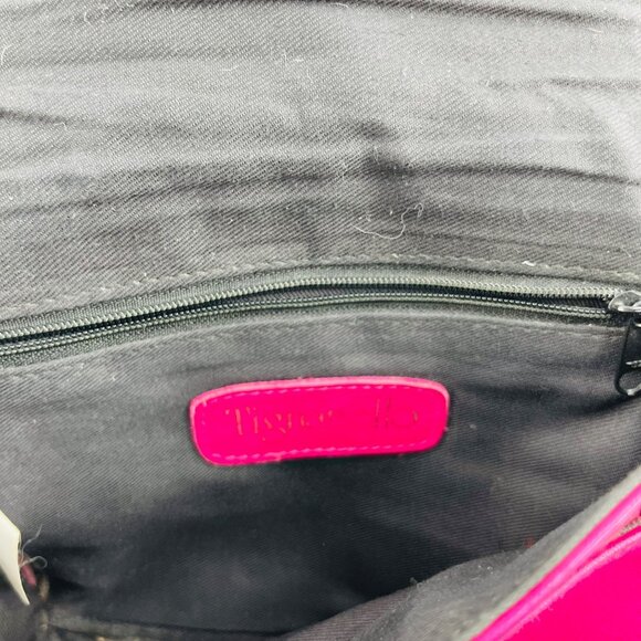 Tignanello Pink Crossbody Bag With Adjustable Strap & Zipper Pocket - Picture 2 of 6